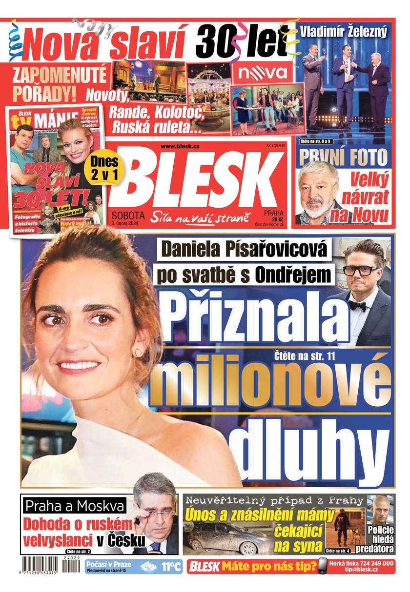 E-magazín BLESK - 3.2.2024 - CZECH NEWS CENTER a. s.