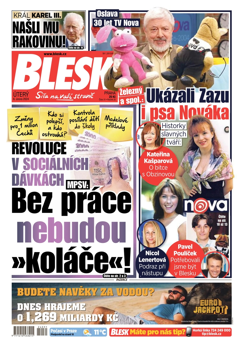 E-magazín BLESK - 6.2.2024 - CZECH NEWS CENTER a. s.