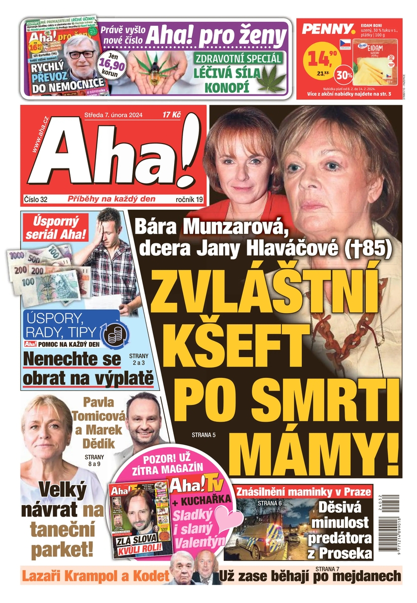 E-magazín Aha! - 7.2.2024 - CZECH NEWS CENTER a. s.