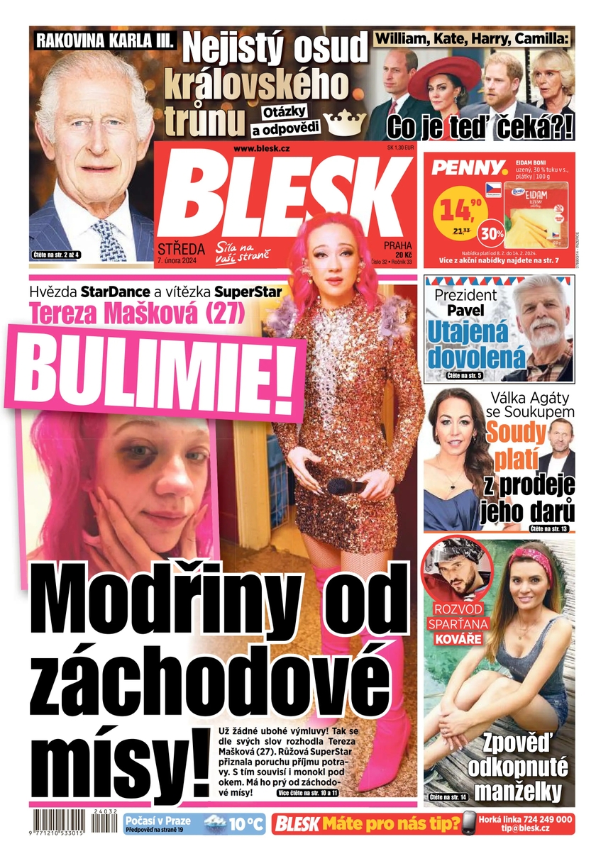 E-magazín BLESK - 7.2.2024 - CZECH NEWS CENTER a. s.