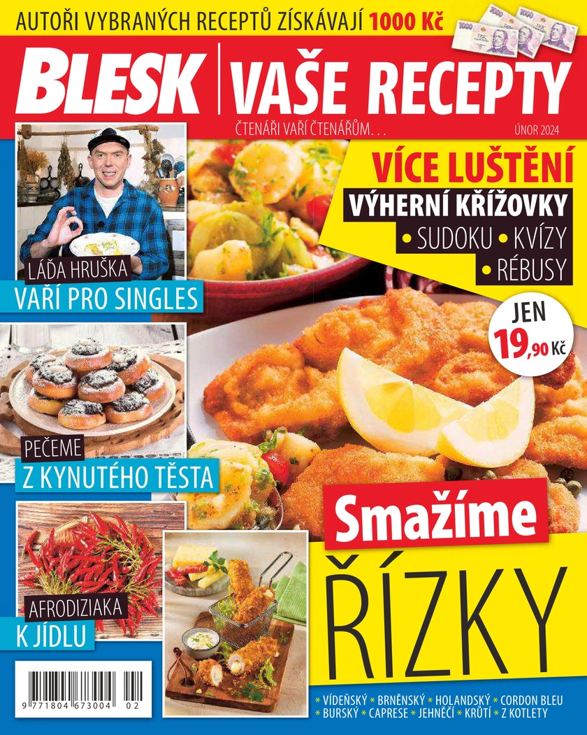 E-magazín BLESK VAŠE RECEPTY - 2/2024 - CZECH NEWS CENTER a. s.