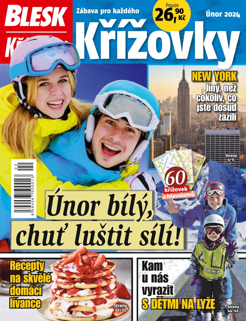E-magazín BLESK KŘÍŽOVKY - 2/2024 - CZECH NEWS CENTER a. s.