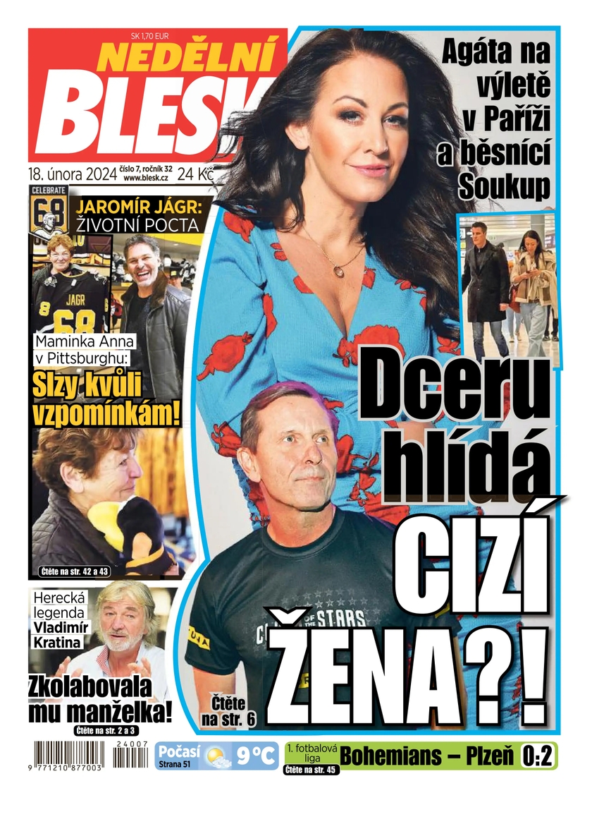 E-magazín NEDĚLNÍ BLESK - 7/2024 - CZECH NEWS CENTER a. s.