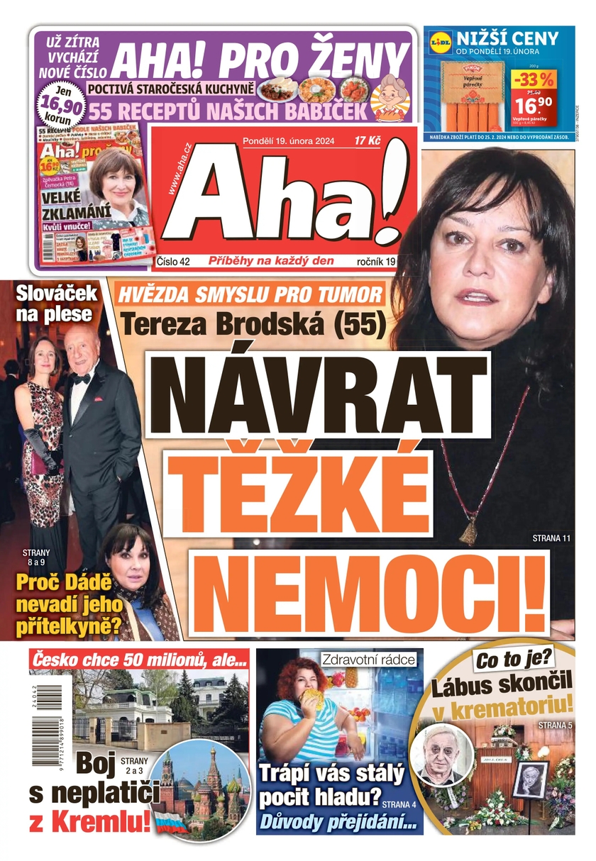 E-magazín Aha! - 19.2.2024 - CZECH NEWS CENTER a. s.