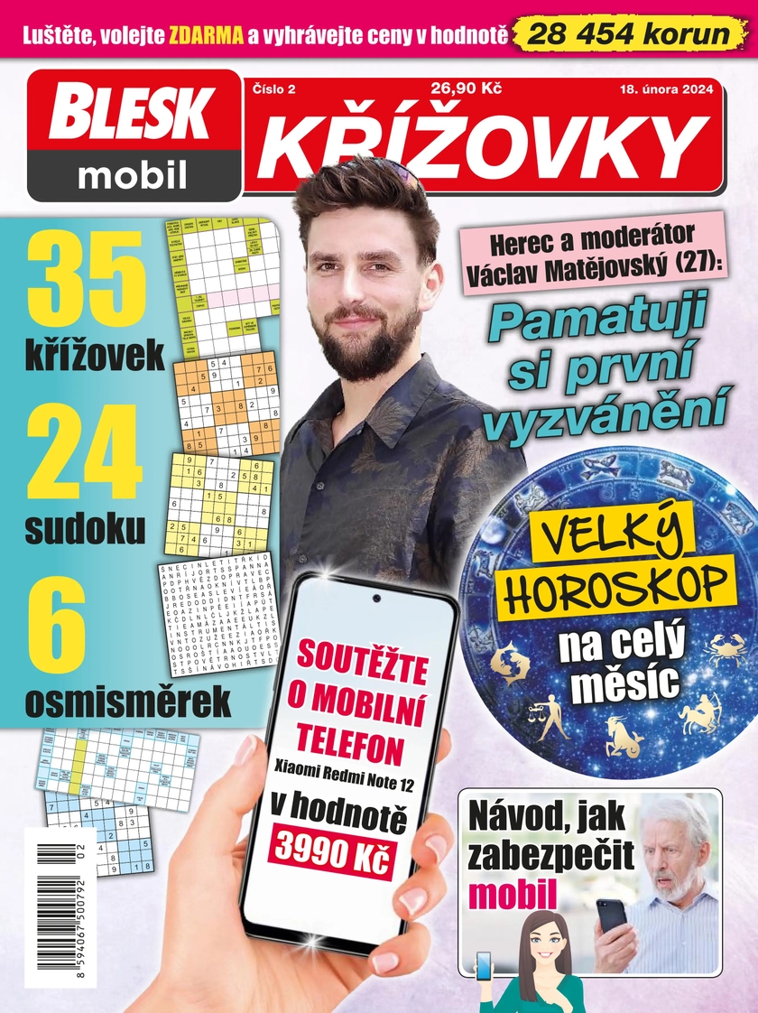 E-magazín BLESKmobil KŘÍŽOVKY - 2/2024 - CZECH NEWS CENTER a. s.