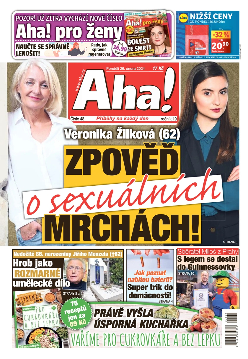 E-magazín Aha! - 26.2.2024 - CZECH NEWS CENTER a. s.