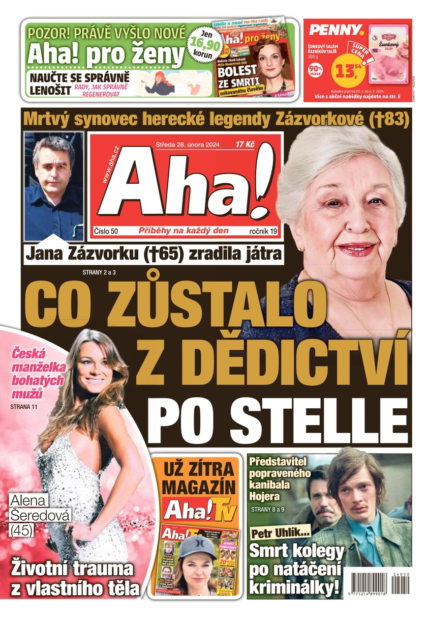 E-magazín Aha! - 28.2.2024 - CZECH NEWS CENTER a. s.
