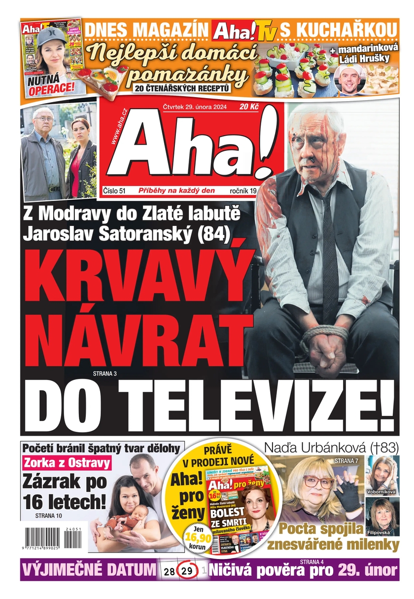 E-magazín Aha! - 29.2.2024 - CZECH NEWS CENTER a. s.