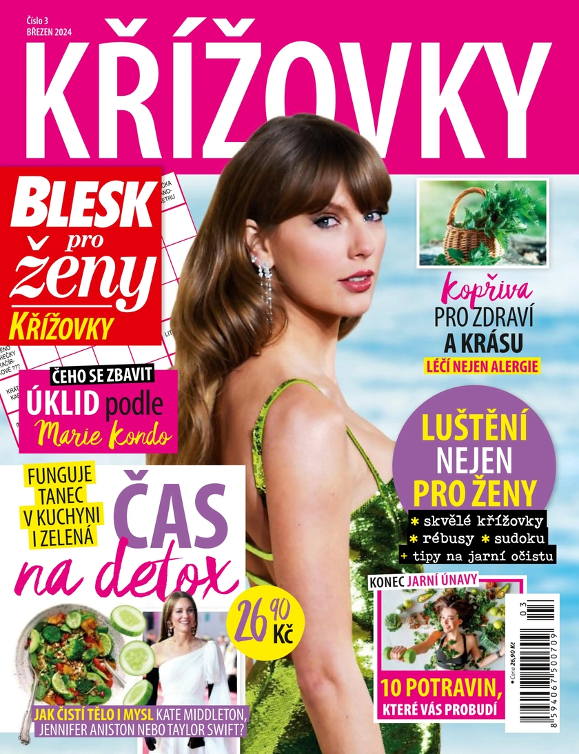 E-magazín BLESK pro ženy KŘÍŽOVKY - 3/2024 - CZECH NEWS CENTER a. s.