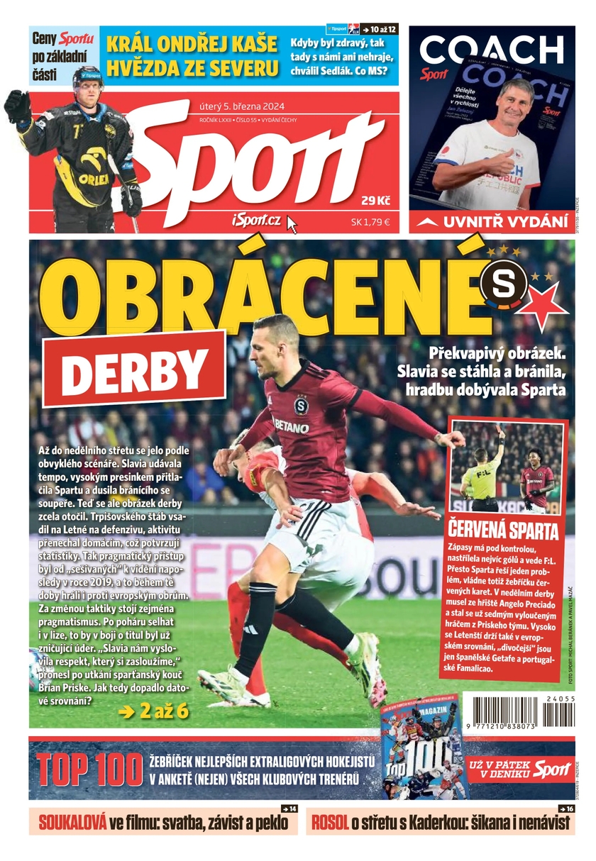 E-magazín Sport - 5.3.2024 - CZECH NEWS CENTER a. s.