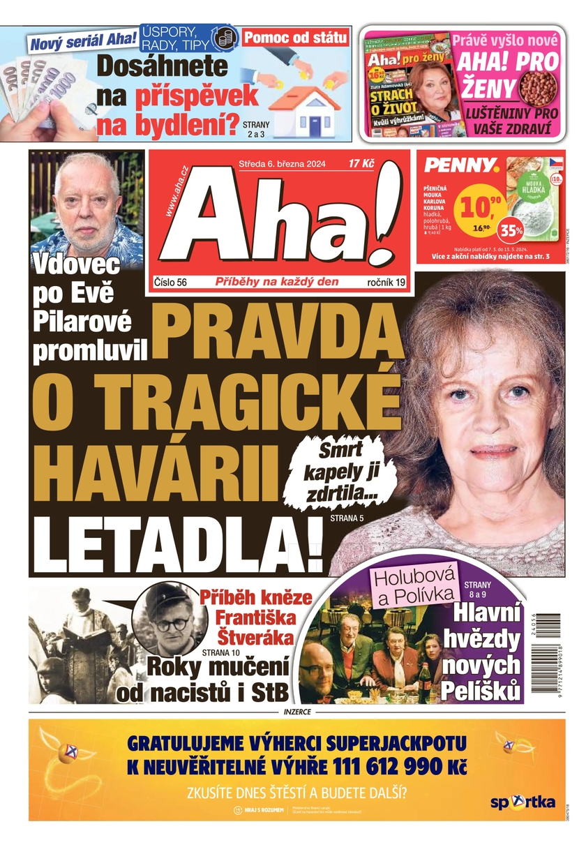 E-magazín Aha! - 6.3.2024 - CZECH NEWS CENTER a. s.