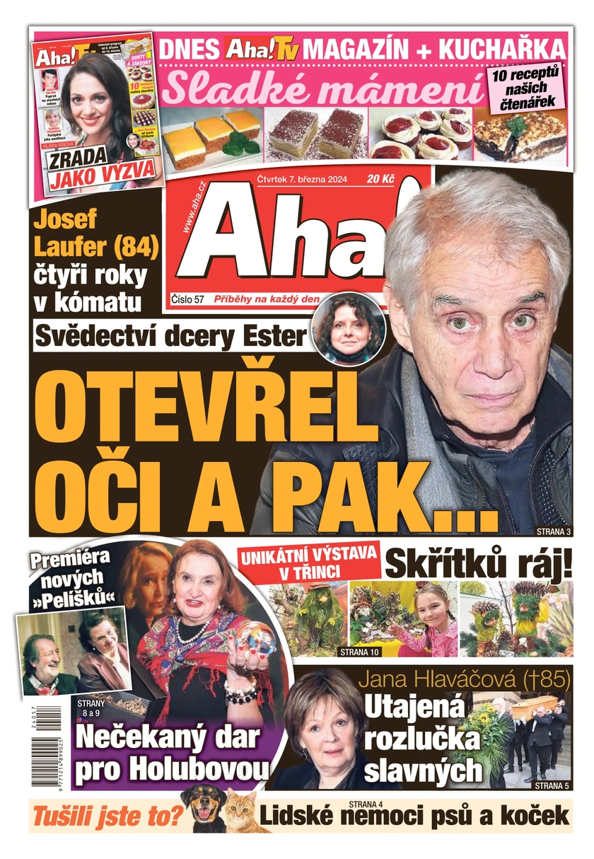 E-magazín Aha! - 7.3.2024 - CZECH NEWS CENTER a. s.