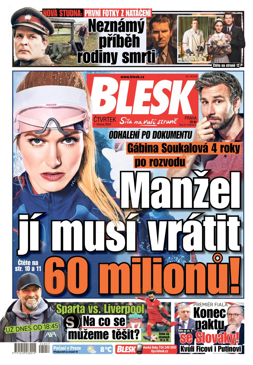 E-magazín BLESK - 7.3.2024 - CZECH NEWS CENTER a. s.