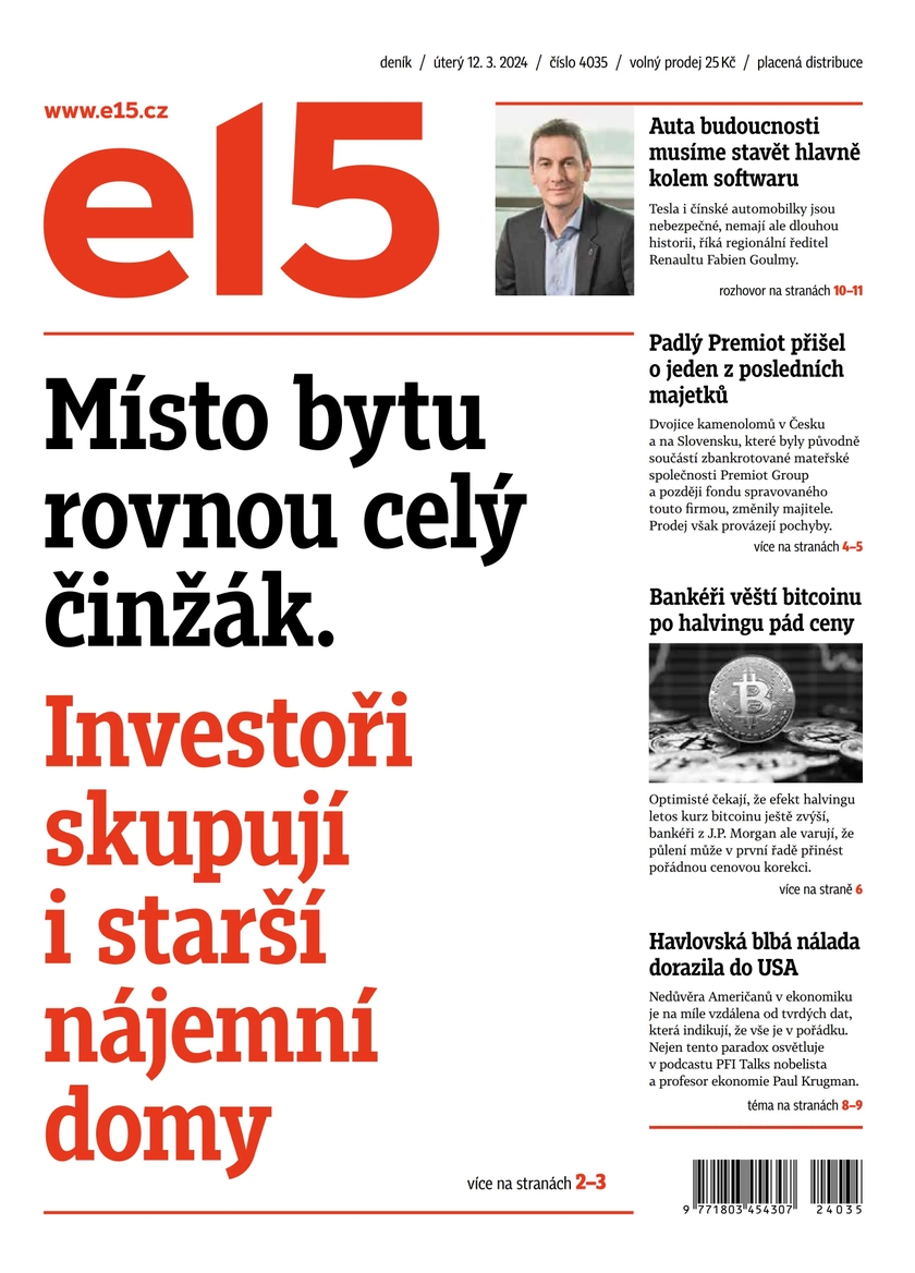 E-magazín e15 - 12.3.2024 - CZECH NEWS CENTER a. s.