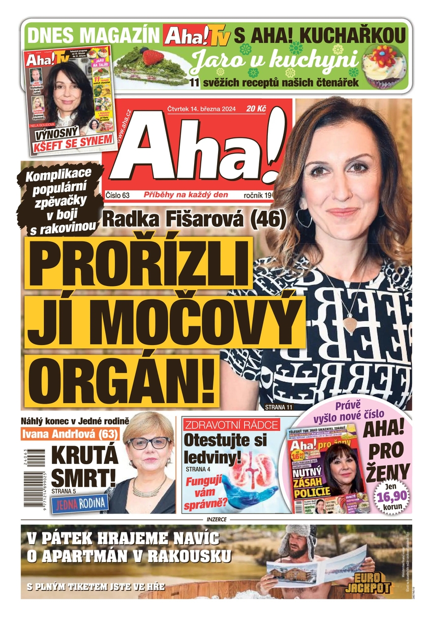 E-magazín Aha! - 14.3.2024 - CZECH NEWS CENTER a. s.