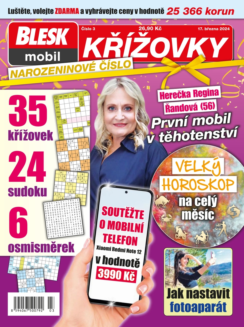 E-magazín BLESKmobil KŘÍŽOVKY - 3/2024 - CZECH NEWS CENTER a. s.
