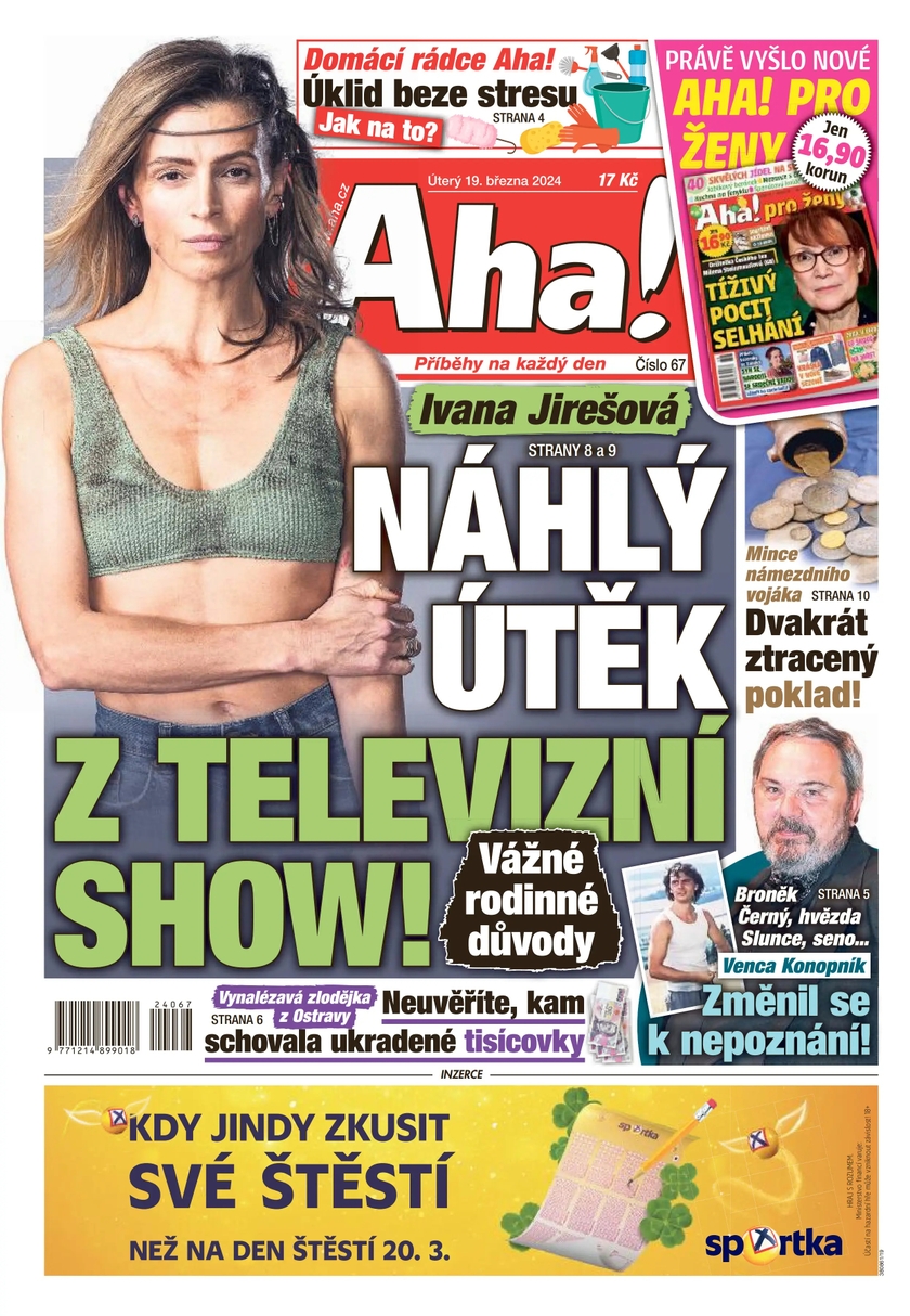 E-magazín Aha! - 19.3.2024 - CZECH NEWS CENTER a. s.