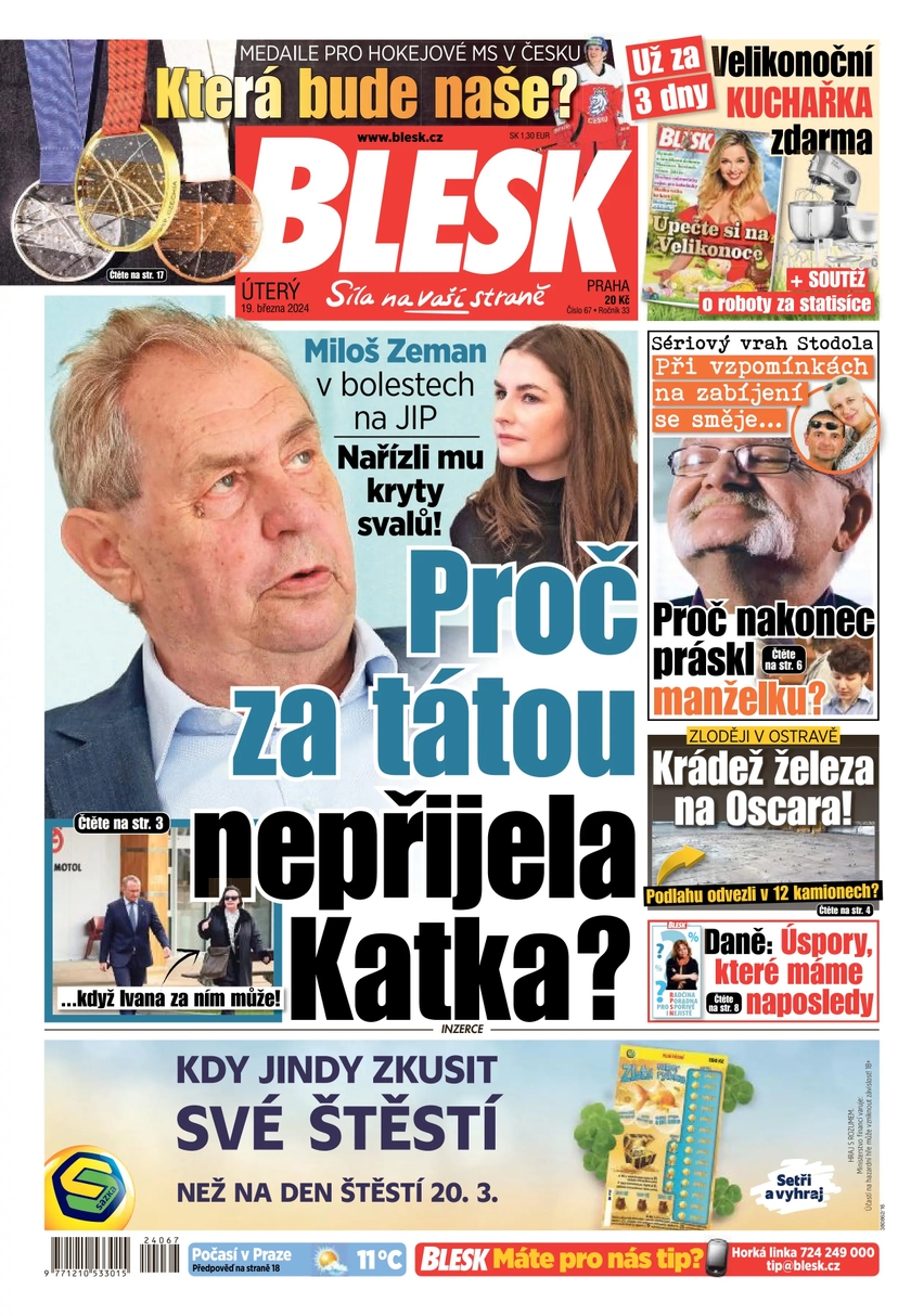 E-magazín BLESK - 19.3.2024 - CZECH NEWS CENTER a. s.