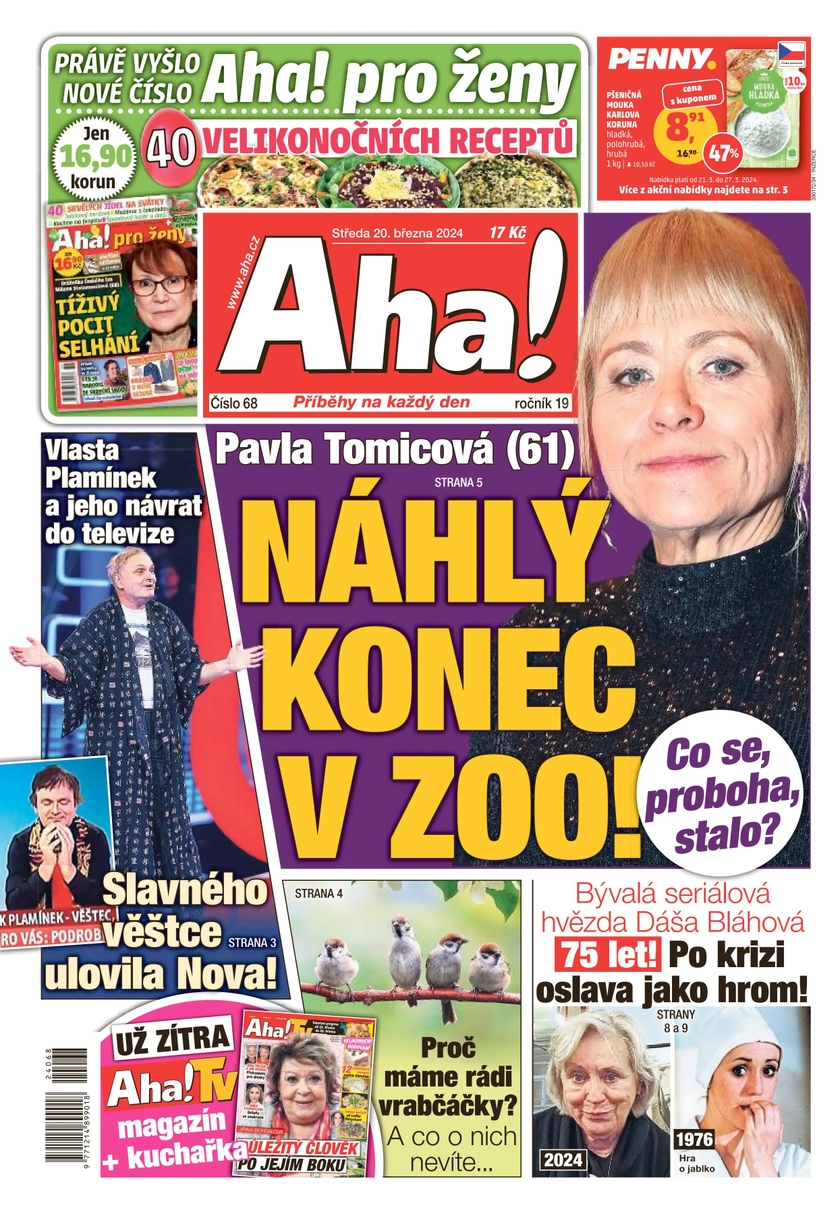 E-magazín Aha! - 20.3.2024 - CZECH NEWS CENTER a. s.