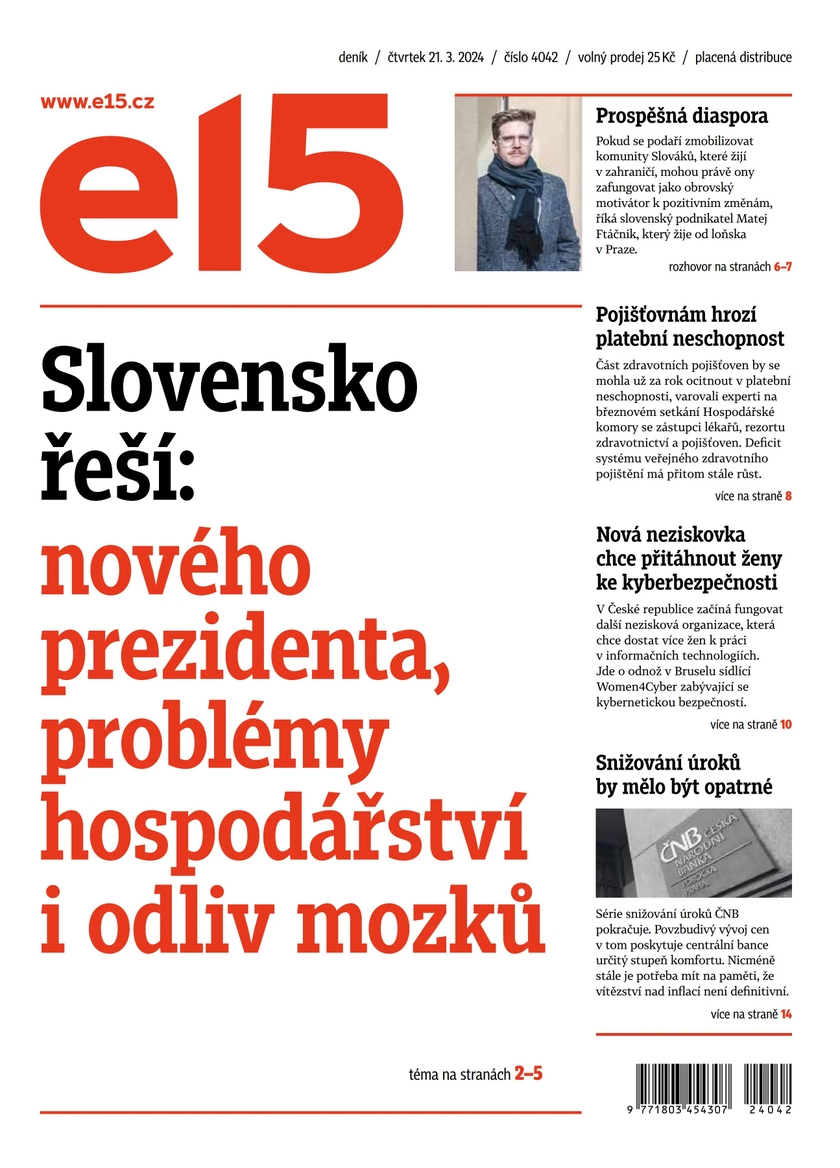 E-magazín e15 - 21.3.2024 - CZECH NEWS CENTER a. s.