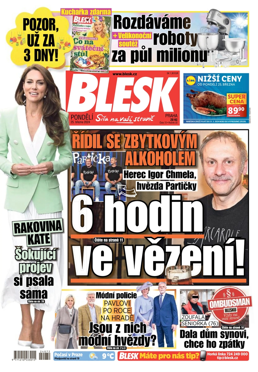 E-magazín BLESK - 25.3.2024 - CZECH NEWS CENTER a. s.