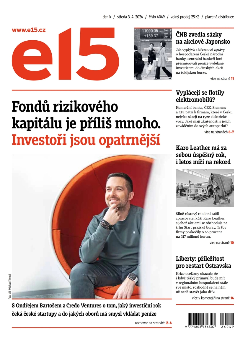 E-magazín e15 - 3.4.2024 - CZECH NEWS CENTER a. s.