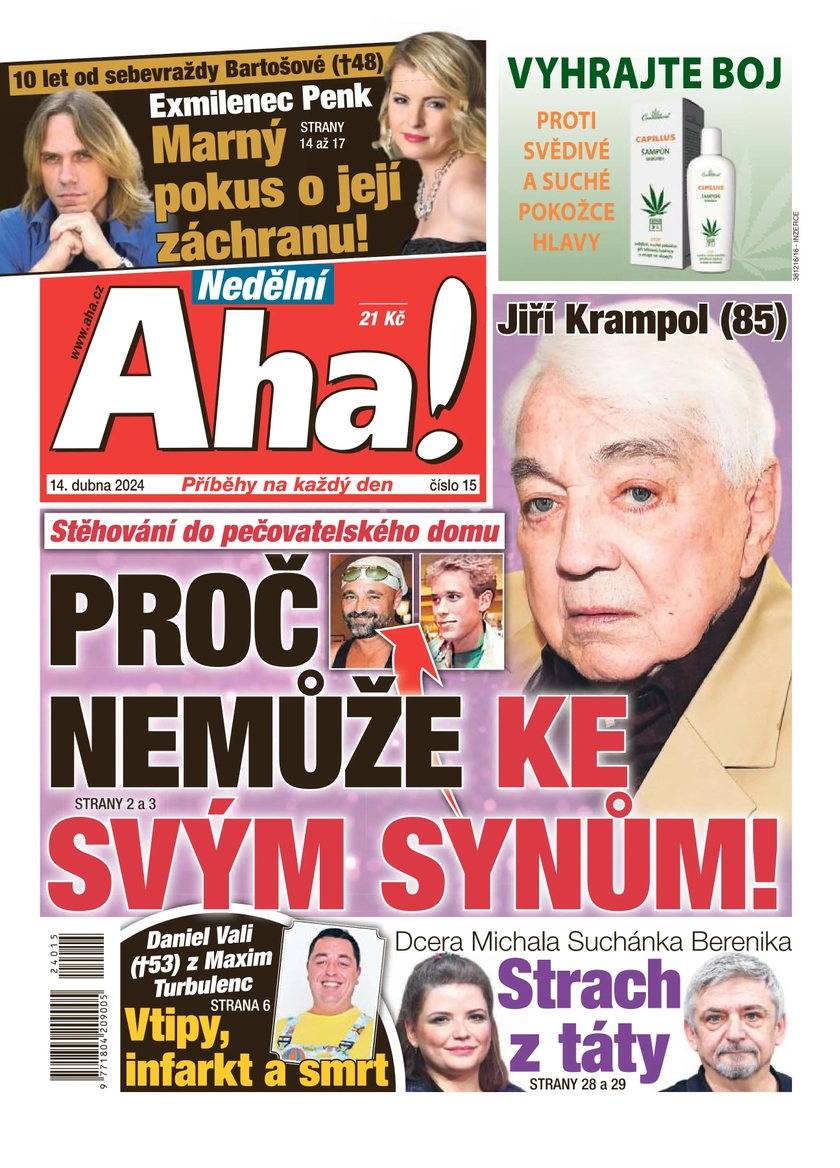 E-magazín Nedělní Aha! - 15/2024 - CZECH NEWS CENTER a. s.