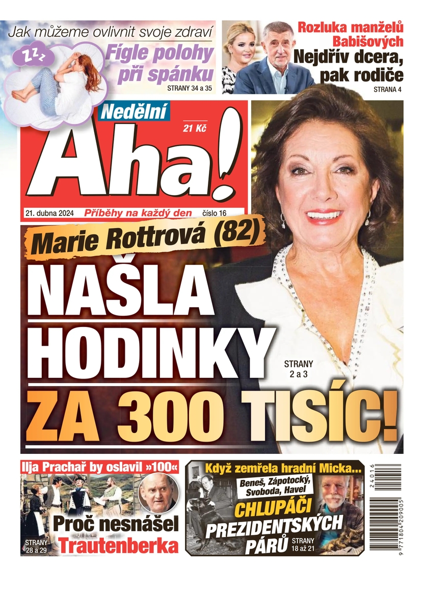 E-magazín Nedělní Aha! - 16/2024 - CZECH NEWS CENTER a. s.