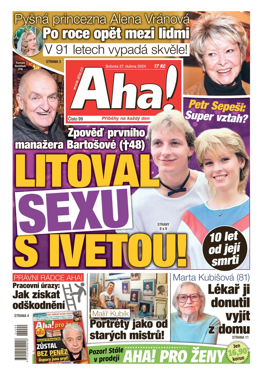 E-magazín Aha! - 27.4.2024 - CZECH NEWS CENTER a. s.