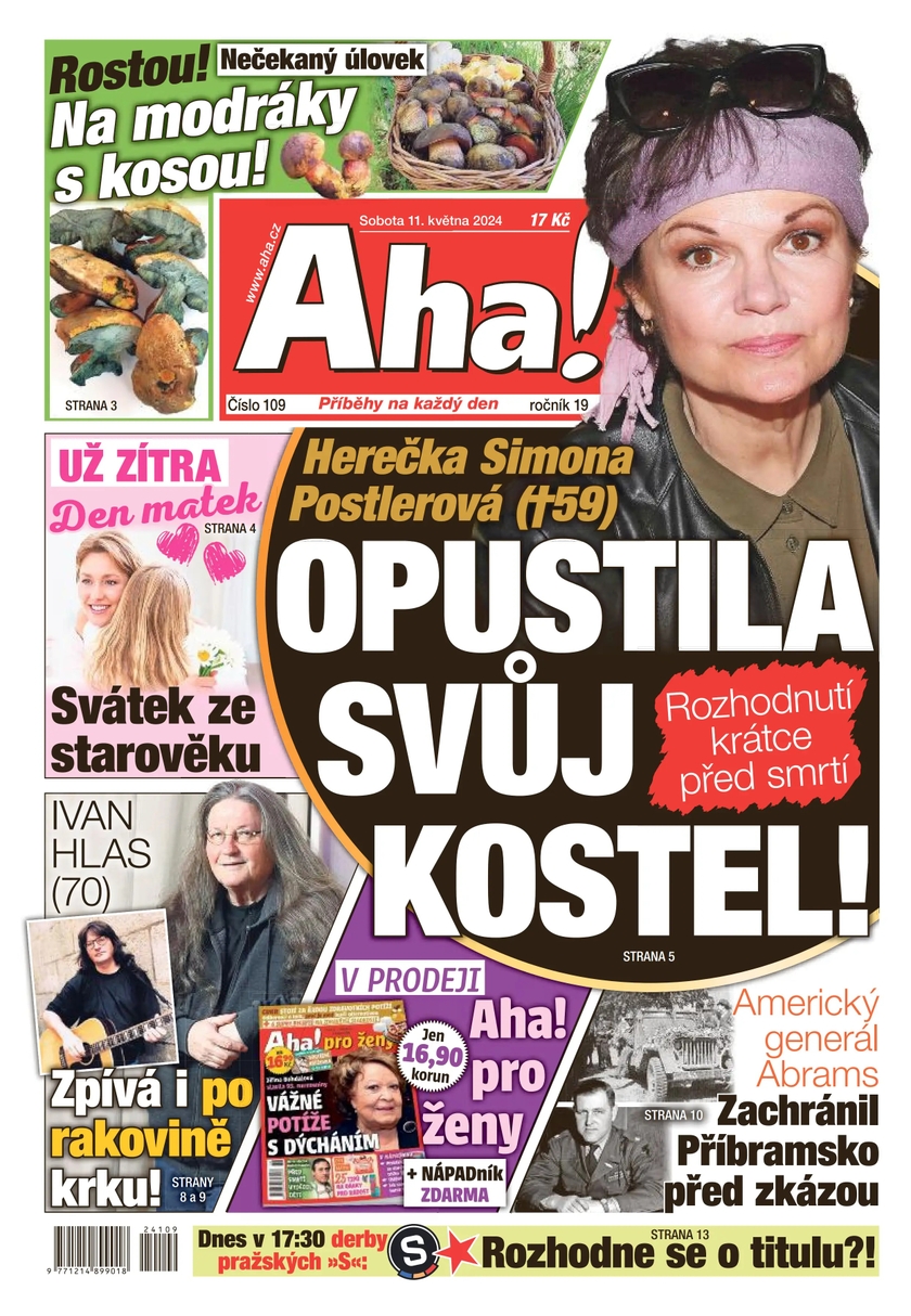 E-magazín Aha! - 11.5.2024 - CZECH NEWS CENTER a. s.