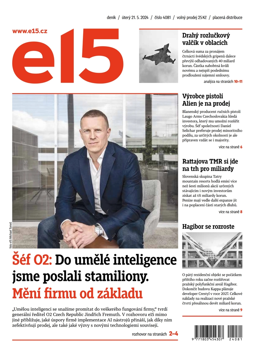 E-magazín e15 - 21.5.2024 - CZECH NEWS CENTER a. s.