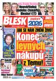 Obálka BLESK celotýden - roční předplatné