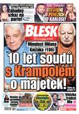 Obálka BLESK celotýden - roční předplatné