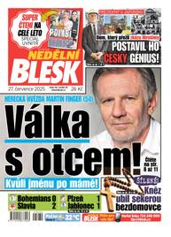 Časopis NEDĚLNÍ BLESK - 30/2025 - CZECH NEWS CENTER a. s.
