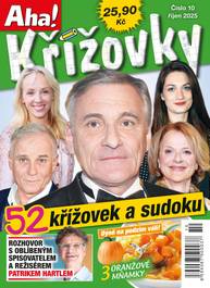 Obálka vydání AHA! Křížovky - 10/2025