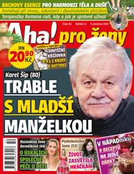 Obálka vydání Aha! pro ženy - 50/2025