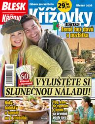 Obálka vydání BLESK KŘÍŽOVKY - 3/2026