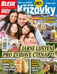 Obálka vydání BLESK KŘÍŽOVKY - 4/2026