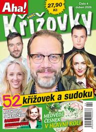 Obálka vydání AHA! Křížovky - 4/2026
