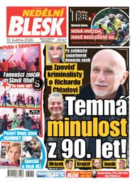 Obálka vydání NEDĚLNÍ BLESK - 19/2026