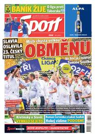 Obálka vydání Sport - 25.5.2026