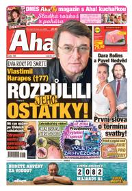 Obálka vydání Aha! - 25.6.2026