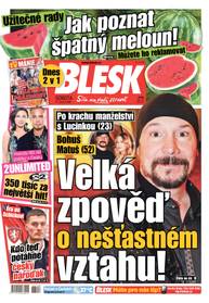 Obálka vydání BLESK - 27.6.2026