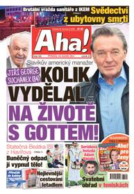 Obálka vydání Aha! - 18.7.2026