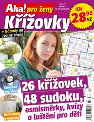 Obálka vydání Aha! pro ženy Křížovky - 7/2026