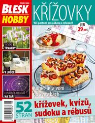 Obálka vydání Blesk Hobby KŘÍŽOVKY - 8/2026