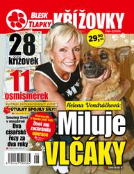 Obálka vydání BLESK TLAPKY KŘÍŽOVKY - 8/2026