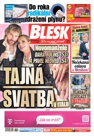Obálka vydání BLESK - 3.9.2026