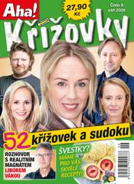 Obálka vydání AHA! Křížovky - 9/2026