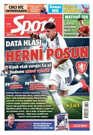 Obálka vydání Sport - 8.10.2026
